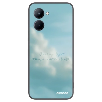 Picasee silikonowe czarne etui na Realme C33 (2023) - CHASiNG LIGHT