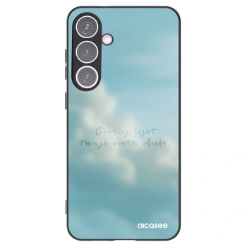 Picasee silikonowe czarne etui na Samsung Galaxy S24+ S926B 5G - CHASiNG LIGHT