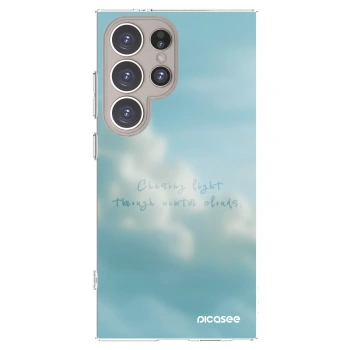Picasee silikonowe przeźroczyste etui na Samsung Galaxy S24 Ultra S928B 5G - CHASiNG LIGHT