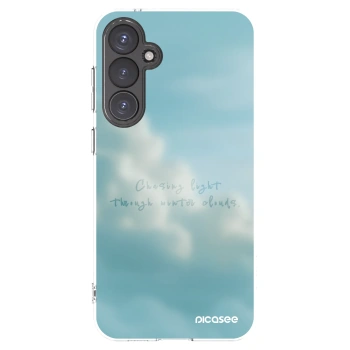 Picasee silikonowe przeźroczyste etui na Samsung Galaxy S23 FE S711B - CHASiNG LIGHT
