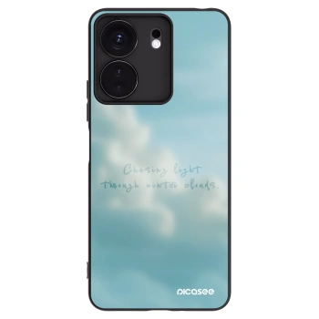 Picasee silikonowe czarne etui na Xiaomi Redmi 13C 4G - CHASiNG LIGHT