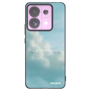 Picasee silikonowe czarne etui na Xiaomi Redmi Note 13 Pro 5G - CHASiNG LIGHT