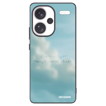 Picasee silikonowe czarne etui na Xiaomi Redmi Note 13 Pro+ 5G - CHASiNG LIGHT