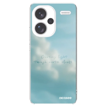 Picasee silikonowe przeźroczyste etui na Xiaomi Redmi Note 13 Pro+ 5G - CHASiNG LIGHT