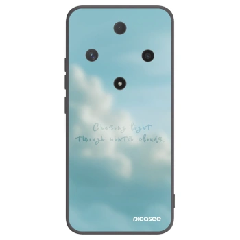 Picasee silikonowe czarne etui na Honor Magic6 Lite 5G - CHASiNG LIGHT