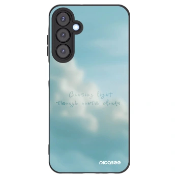 Picasee silikonowe czarne etui na Samsung Galaxy A25 A256B 5G - CHASiNG LIGHT
