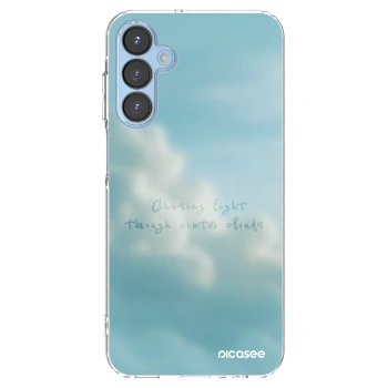Picasee silikonowe przeźroczyste etui na Samsung Galaxy A15 A156B 5G - CHASiNG LIGHT