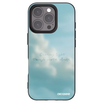 Picasee silikonowe czarne etui na Apple iPhone 16 Pro - CHASiNG LIGHT
