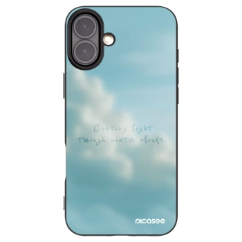 Picasee silikonowe czarne etui na Apple iPhone 16 Plus - CHASiNG LIGHT