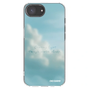 Picasee silikonowe przeźroczyste etui na Apple iPhone 16e - CHASiNG LIGHT