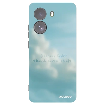 Picasee silikonowe czarne etui na Xiaomi Poco X7 - CHASiNG LIGHT