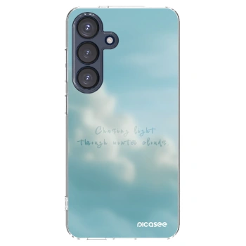 Picasee silikonowe przeźroczyste etui na Samsung Galaxy S25 5G - CHASiNG LIGHT