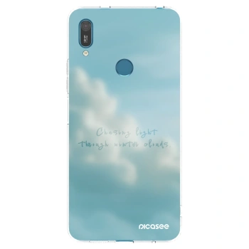 Picasee silikonowe przeźroczyste etui na Huawei Y7 2019 - CHASiNG LIGHT