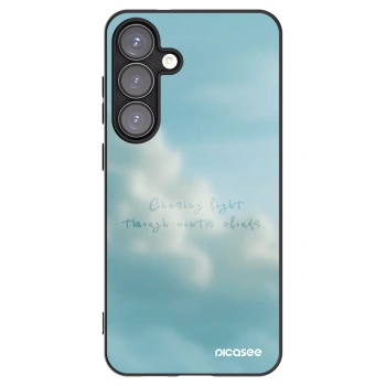 Picasee silikonowe czarne etui na Samsung Galaxy S25+ 5G - CHASiNG LIGHT