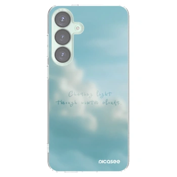 Picasee silikonowe przeźroczyste etui na Samsung Galaxy S25+ 5G - CHASiNG LIGHT