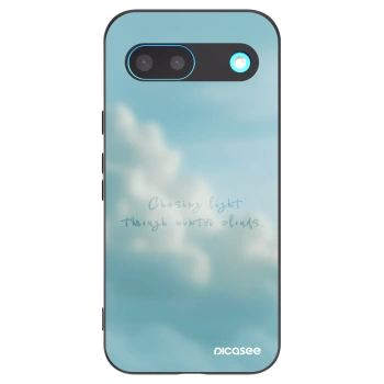 Picasee silikonowe czarne etui na Google Pixel 8 - CHASiNG LIGHT