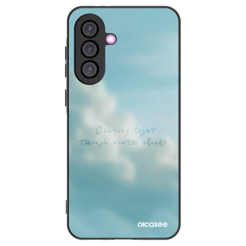 Picasee silikonowe czarne etui na Samsung Galaxy A36 5G - CHASiNG LIGHT