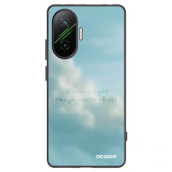 Picasee silikonowe czarne etui na Xiaomi Poco F7 Pro 5G - CHASiNG LIGHT