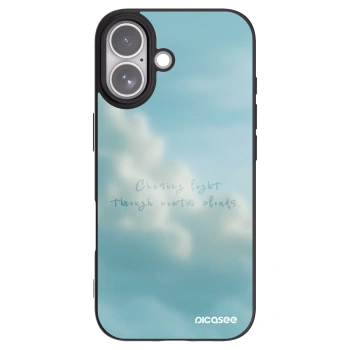Picasee silikonowe czarne etui na Apple iPhone 17 - CHASiNG LIGHT