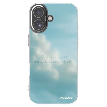 Picasee silikonowe przeźroczyste etui na Apple iPhone 17 - CHASiNG LIGHT