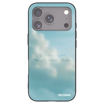 Picasee silikonowe czarne etui na Apple iPhone 17 Pro - CHASiNG LIGHT