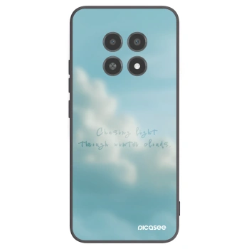 Picasee silikonowe czarne etui na Realme 12X - CHASiNG LIGHT