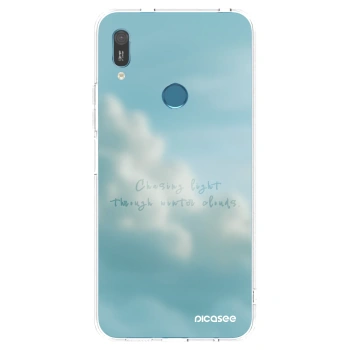 Picasee silikonowe przeźroczyste etui na Huawei Y6 2019 - CHASiNG LIGHT