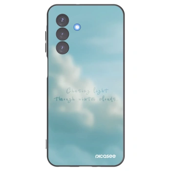 Picasee silikonowe czarne etui na Samsung Galaxy A17 5G - CHASiNG LIGHT