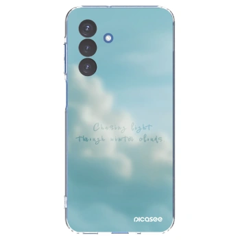 Picasee silikonowe przeźroczyste etui na Samsung Galaxy A17 5G - CHASiNG LIGHT