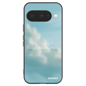 Picasee silikonowe czarne etui na Google Pixel 10 - CHASiNG LIGHT