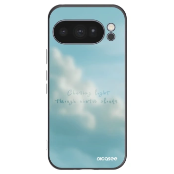 Picasee silikonowe czarne etui na Google Pixel 10 Pro - CHASiNG LIGHT