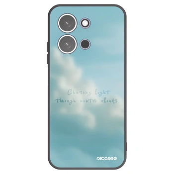 Picasee silikonowe czarne etui na Xiaomi Redmi 15C 5G - CHASiNG LIGHT