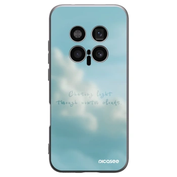 Picasee silikonowe czarne etui na Honor Magic8 Pro 5G - CHASiNG LIGHT
