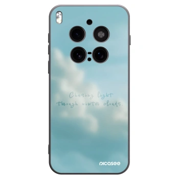 Picasee silikonowe czarne etui na Vivo X300 Pro - CHASiNG LIGHT