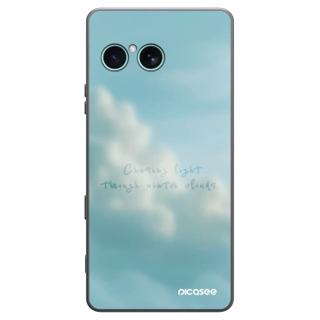Picasee silikonowe czarne etui na Sony Xperia 10 VII - CHASiNG LIGHT