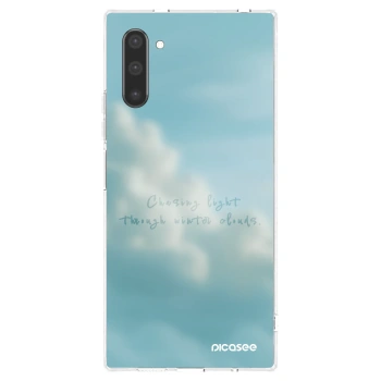 Picasee silikonowe przeźroczyste etui na Samsung Galaxy Note 10 N970F - CHASiNG LIGHT