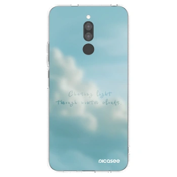 Picasee silikonowe przeźroczyste etui na Xiaomi Redmi 8 - CHASiNG LIGHT