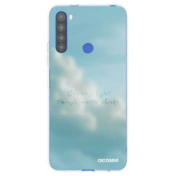 Picasee silikonowe przeźroczyste etui na Xiaomi Redmi Note 8T - CHASiNG LIGHT