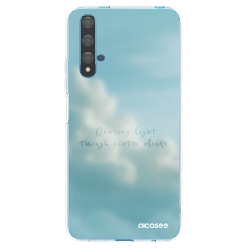Picasee silikonowe przeźroczyste etui na Huawei Nova 5T - CHASiNG LIGHT