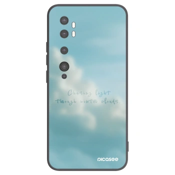 Picasee silikonowe czarne etui na Xiaomi Mi Note 10 (Pro) - CHASiNG LIGHT