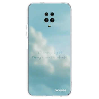 Picasee silikonowe przeźroczyste etui na Xiaomi Redmi Note 9S - CHASiNG LIGHT