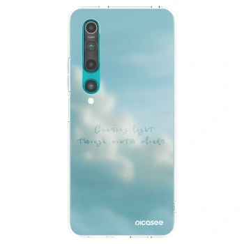 Picasee silikonowe przeźroczyste etui na Xiaomi Mi 10 - CHASiNG LIGHT