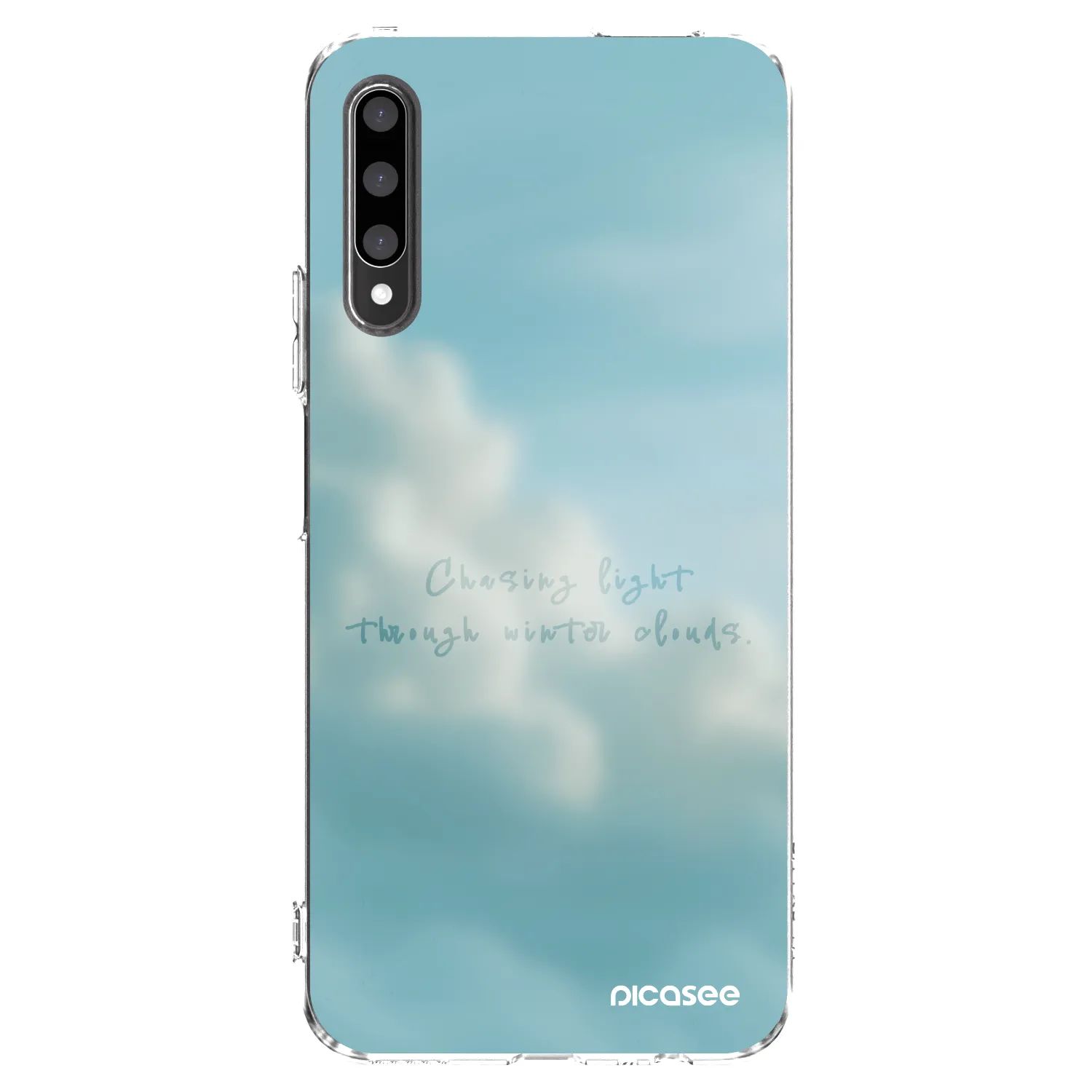 Picasee silikonowe przeźroczyste etui na Honor 9X Pro - CHASiNG LIGHT