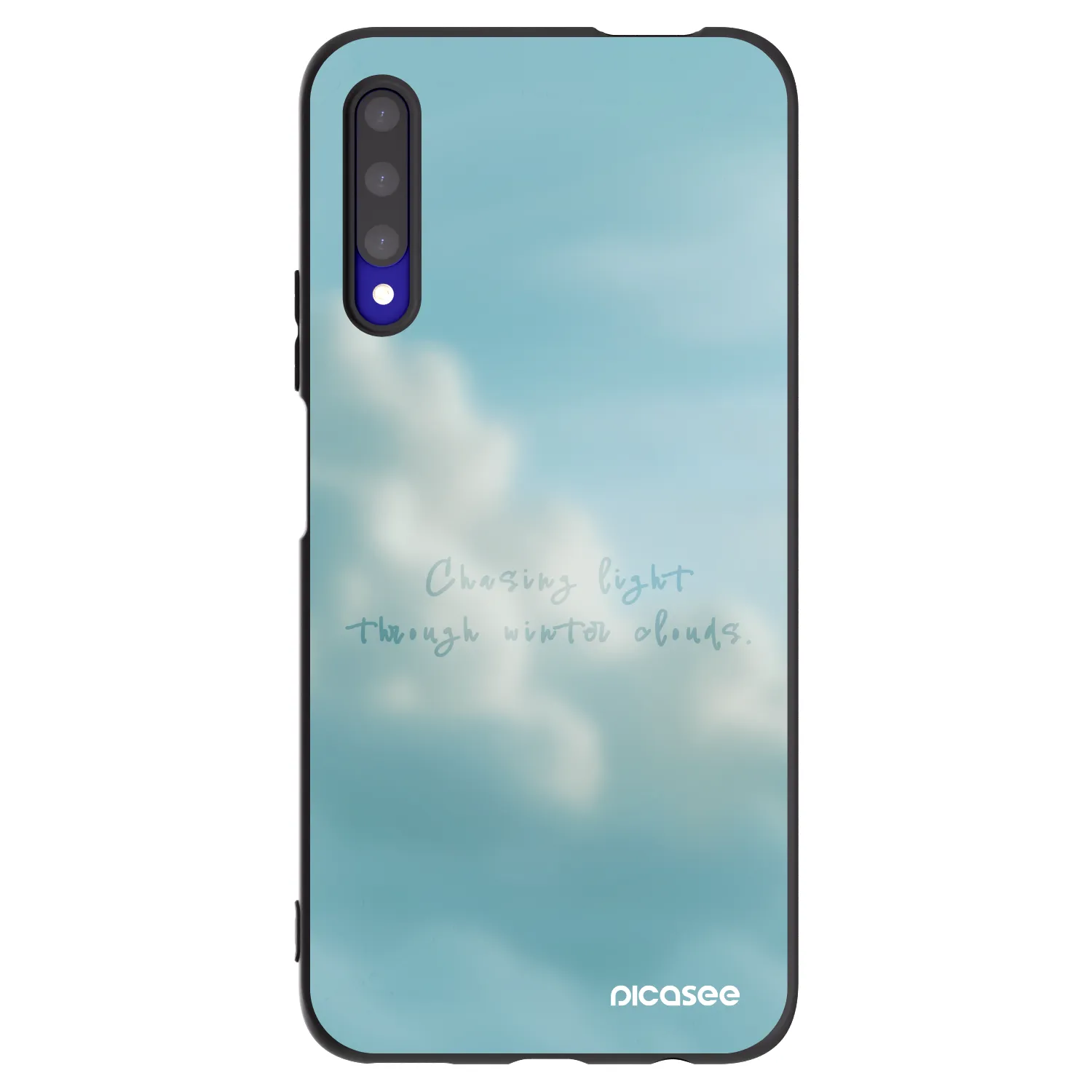 Picasee silikonowe czarne etui na Honor 9X Pro - CHASiNG LIGHT