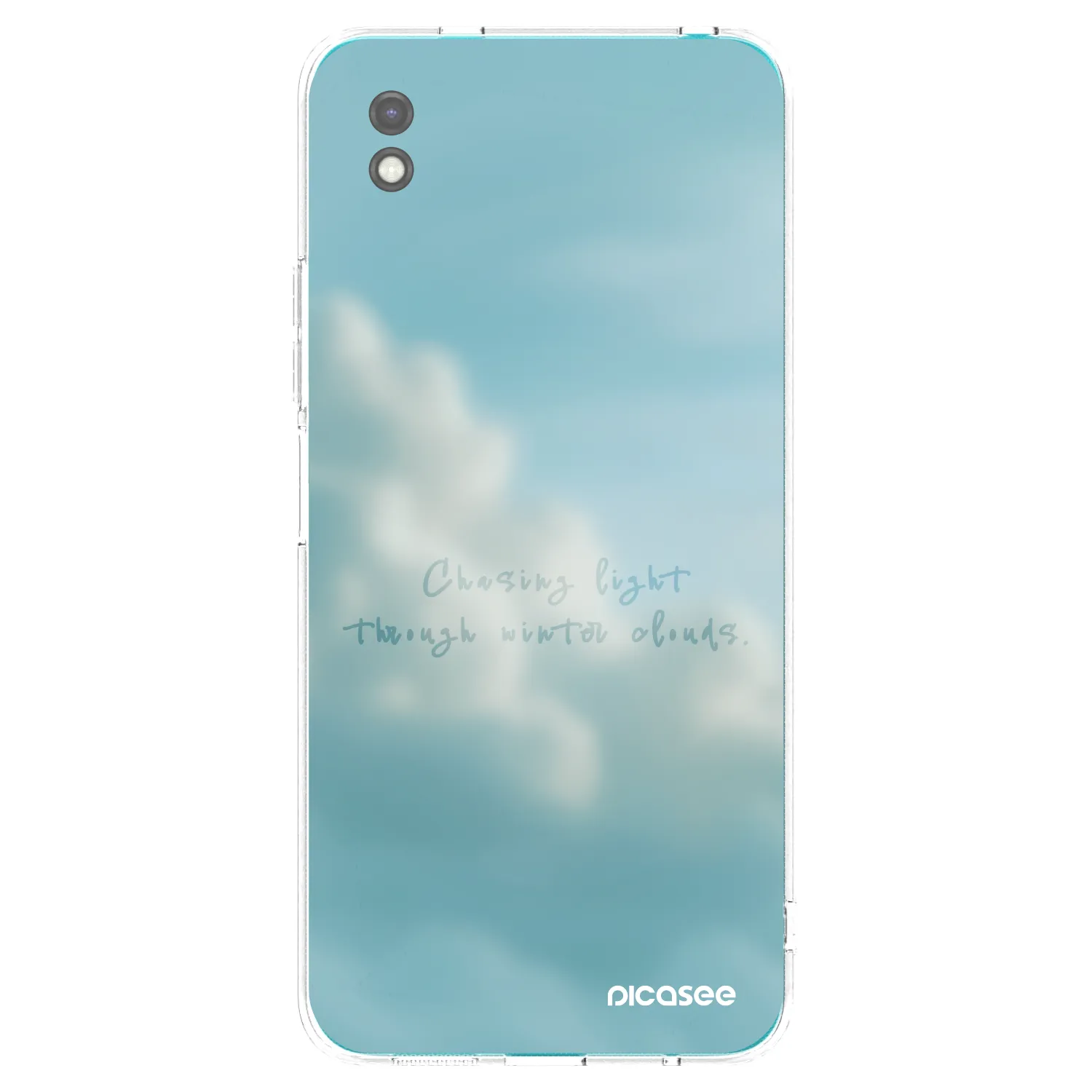 Picasee silikonowe czarne etui na Xiaomi Redmi 9A - CHASiNG LIGHT