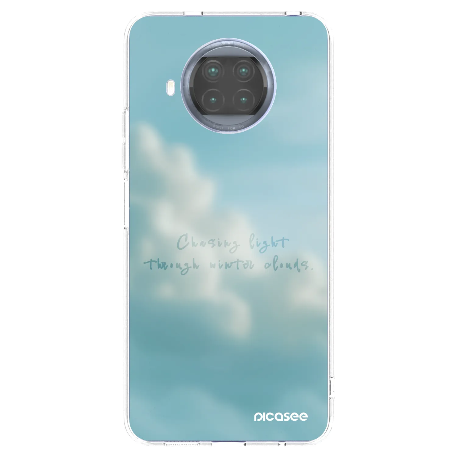 Picasee silikonowe przeźroczyste etui na Xiaomi Mi 10T Lite - CHASiNG LIGHT