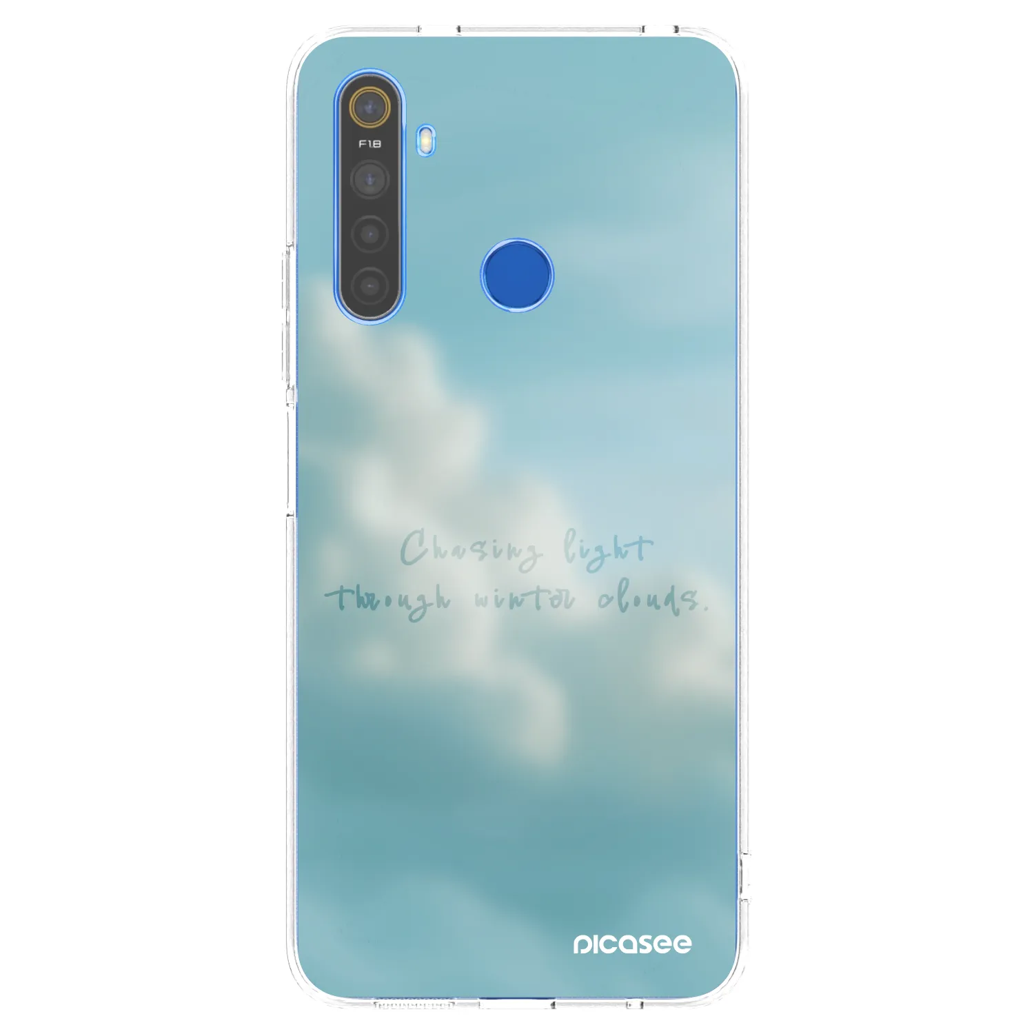 Picasee silikonowe przeźroczyste etui na Realme 5 - CHASiNG LIGHT