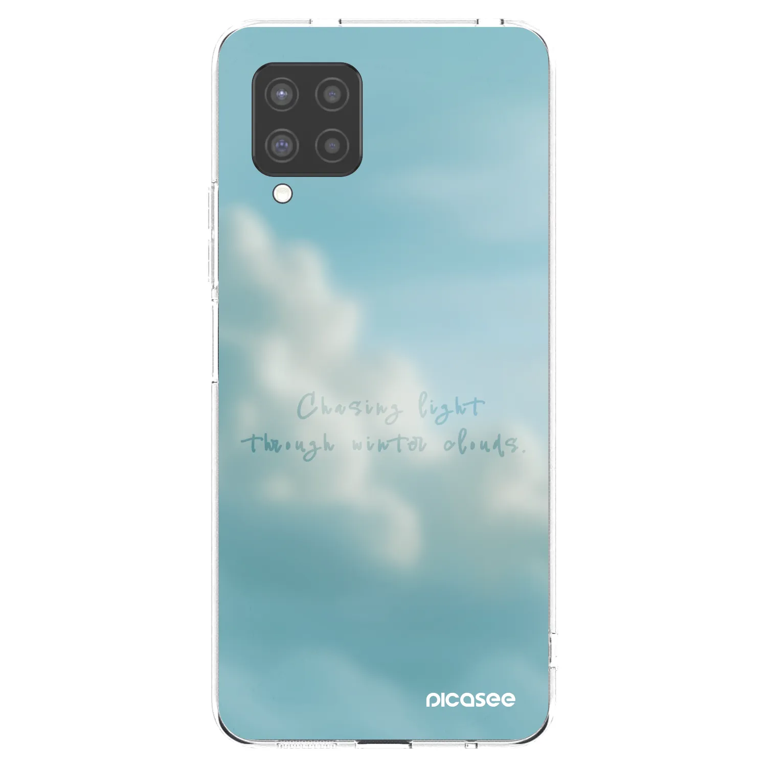 Picasee silikonowe przeźroczyste etui na Samsung Galaxy A42 A426B - CHASiNG LIGHT