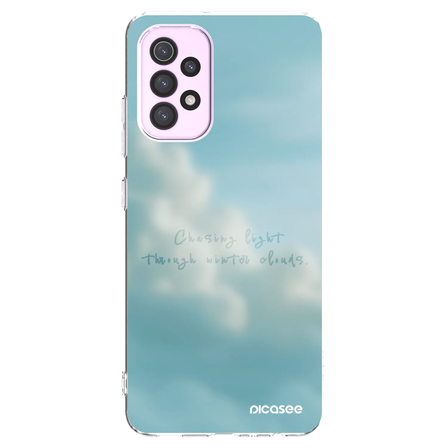 Picasee silikonowe przeźroczyste etui na Samsung Galaxy A32 5G A326B - CHASiNG LIGHT