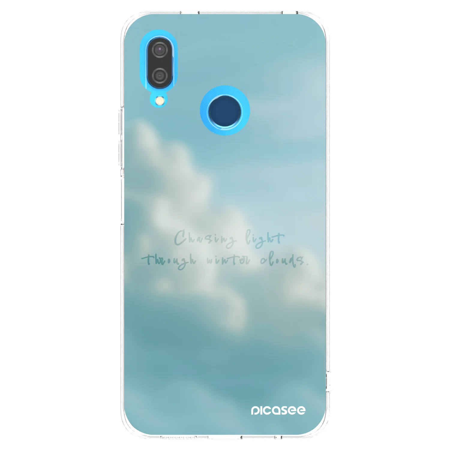 Picasee silikonowe przeźroczyste etui na Huawei P20 Lite - CHASiNG LIGHT